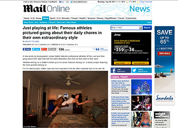 Athletes Among Us featured in Daily Mail