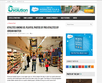 Athletes Among Us featured on Redesign Revolution