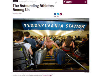 Athletes Among Us featured in Slate Magazine