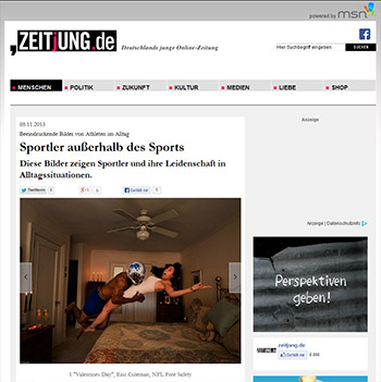 Athletes Among Us featured on zeitjung.com