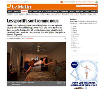 Athletes Among Us featured on Le Matin